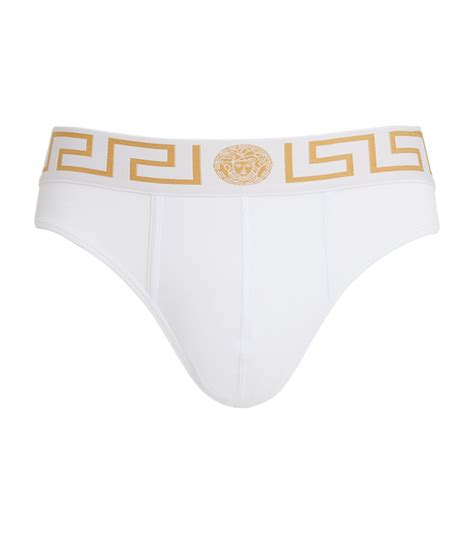 versace greca briefs|versace briefs 3 pack.